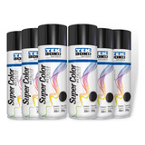 Spray Tek Bond Preto Metálico Super Color 350ml Emb C 06