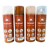 Spray Verniz Portas Mdf Para Madeira Colorart 300ml Cores