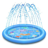 Sprinkler Mat Yard Outdoor Fun Splash Brinquedo De Água