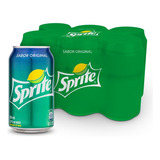Sprite Original Lata 350ml Com 6 Unidades