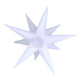 Sputnik Estrela Inflável 11 Pontas 80cm Efeito 3d