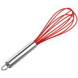 Sq Batedor De Claras Fouet De Silicone Cabo Inox