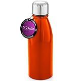 Squeeze Alumínio 500 Ml Wave TopGet Laranja