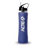 Squeeze Térmico Garrafa Água Para Academia Acte Sports 500ml Cor Azul