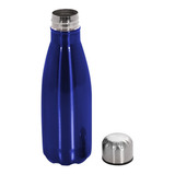 Squeeze Térmico Garrafinha Inox Agua Café Viagem Lazer 500ml Cor Azul