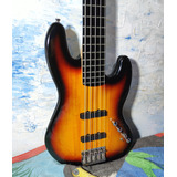 Squier Deluxe 5c Jazz Bass Active