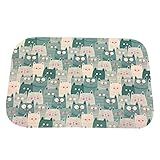 SS Pets Jogo Americano Retangular Cats Cute Para Cães