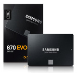 Ssd 1tb 2.5 Sata 3 870 Evo 560mb/s Leit-530mb/s Grav Samsung