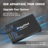Ssd Interno Xraydisk 256gb Melhor Sandisk Seagate Multilaser