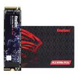 Ssd Kingspec De 256gb M2 Nvme 22x80x3 5mm Velocidade De Leitura 1500 2400mb s