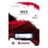 Ssd M 2 Nvme 4 0 1tb Kingston Nv3 Formato 2280 Gen 4x4 Ultra Rápido Velocidade De Leitura 6000mb s E Gravação 4000 Mb s Cor Azul escuro