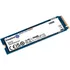 Ssd M.2 Nvme Pcie Gen 4.0 Interno Kingston Nv2 500gb M.2 2280 Snv2s/500g Velocidade De Leitura Até 3500mb/s E Gravação 2100mb/s Interno Cor Azul
