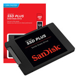 Ssd Sandisk 480gb Plus Sata 3 0 Interno Original 3 Anos Garantia