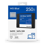 Ssd Wd Blue 250gb 560mb/s P/ Leitura E 560mb/s P/ Gravação