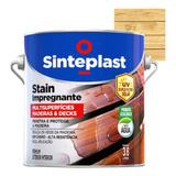 Stain Acetinado Verniz Base Agua 3 6lt Duplo Filtro Solar