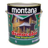 Stain Osmocolor Montana Para Madeira Cores Nobres 3 6 Lts Cor Canela