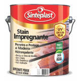 Stain Verniz Acetinado Duplo Filtro Solar 900ml Deck Madeira Cor Imbuia