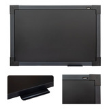 Stalo Quadro Preto 90x60cm Retangular