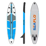 Stand Up Paddle Prancha Inflável Azul Remo Mochila 150 Kg