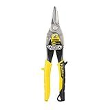 Stanley Tesoura De Aviação Fatmax Reta Ideal Para Cortar Alumínio Vinil Cobre E Couro Modelo 14 563
