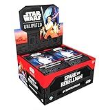 Star Wars- Unlimited - Spark Of Rebellion - Booster Box - Inglês