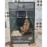 Star Wars 1982 - Primeiro Lançamento Em Vhs - Raridade!