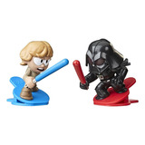 Star Wars Battle Bobblers Luke Vs Darth - E8026/e8030 Hasbro