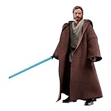STAR WARS Boneco The Black Series Figura 15 Cm Obi Wan Kenobi Wandering Jedi F4358 Hasbro Marrom