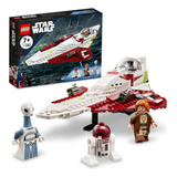 Star Wars Caça Estelar Jedi Obi-wan Kenobi 75333 282pç Lego Quantidade De Peças 282