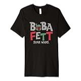 Star Wars Classic Boba Fett Playful Premium T Shirt