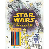 Star Wars Doodles Ler E Colorir Com Lapis, De Naihobi S. Rodrigues., Vol. 1. Editorial Culturama, Capa Mole Em Inglês