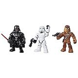 Star Wars Galactic Heroes Mega Mighties 3 Pack Stormtrooper Darth Vader And Chewbacca 10 Inch Action Figures Kids Ages 3 And Up Amazon Exclusive 