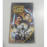 Star Wars The Clone Wars Psp