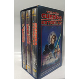 Star Wars Trilogia Guerra Nas Estrela Com 03 Fitas Vhs