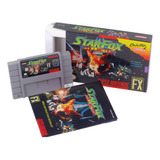 Starfox Collection Super Nintendo Snes Completo