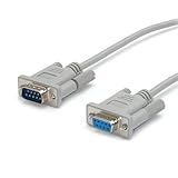 StarTech Com Cabo Serial Reto De 4 6 M DB 9 M DB 9 F 4 6 M Cabo De Extensão Serial DB 9 M Para DB 9 F 4 6 M MXT106