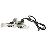 StarTech Com Porta Serial Da Placa Mãe Interna 2 Portas Alimentado Por Bus Adaptador FTDI USB Para Serial Adaptador USB Para RS232 ICUSB232INT2