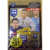 Starter Pack Fifa 365 Edição Inglesa Lacrado Album Panini