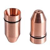 Startnow Bocais De Laser Bullet Para Máquina De Corte De Fibra Lasermech Com Base De Tampa Raytools WSX Camada Dupla única BUL D 10 Peças 2 0 