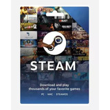 Steam Gift Card Créditos R 30