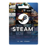Steam Wallet Gift Card 105 Brl