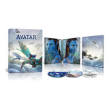Steelbook 4k + Blu-ray Avatar - James Cameron Lacrado Remast