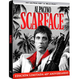 Steelbook 4k Blu Ray Scarface Al Pacino Lacrado Leg 