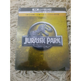 Steelbook Blu Ray 4k Jurassic Park Leg Português Lacrado