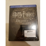 Steelbook Blu Ray Harry Potter Relíquias Da Morte Parte 2 