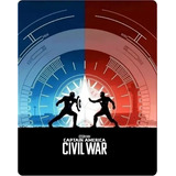Steelbook Capitão América - Guerra Civil - Blu-ray Lacrado