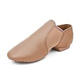 Stelle Meninas Sapatos De Jazz Couro Unissex Sapatos De Dança Deslizantes Criança Criança Pequena Criança Grande Marrom 3 5 Mb 