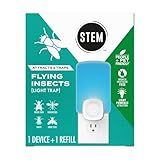 STEM Armadilha De Luz Armadilha Para Moscas De Frutas Em Ambientes Internos Controle Eficaz De Insetos Para Casa Atrai E Prende Insetos Voadores Emite Luz Azul Suave Kit Inicial Com 1 Dispositivo