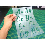 Stencil Letras Para Pinturas