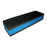 Step Aérobico Eva 90x30x15 Azul Preto Rythmoon